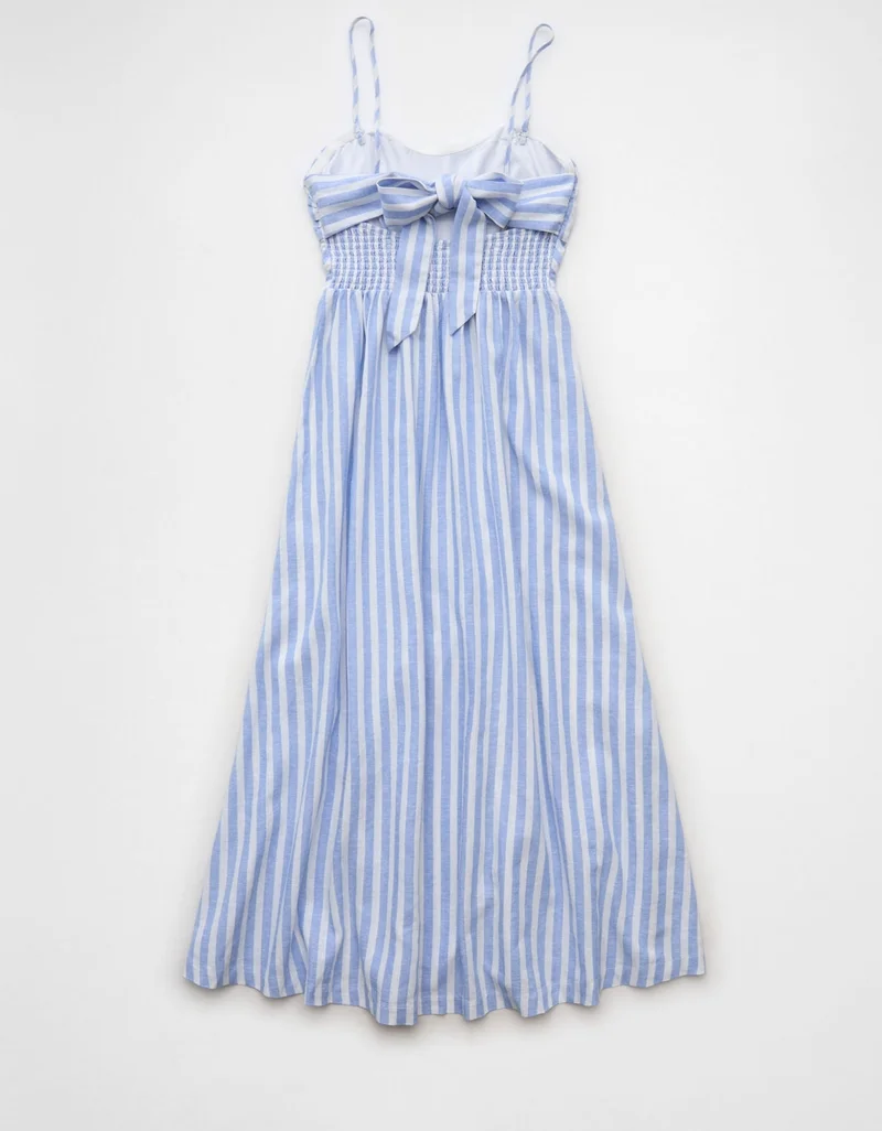 American Eagle  AE Strapless Corset Midi Dress for Women | Best Price UAE