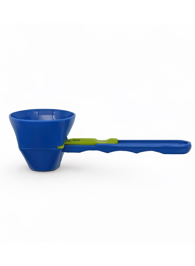 Adjustable Measuring Spoon, Sliding Scale for Accurate Measurements, Portion Control Scoop  - Image 1