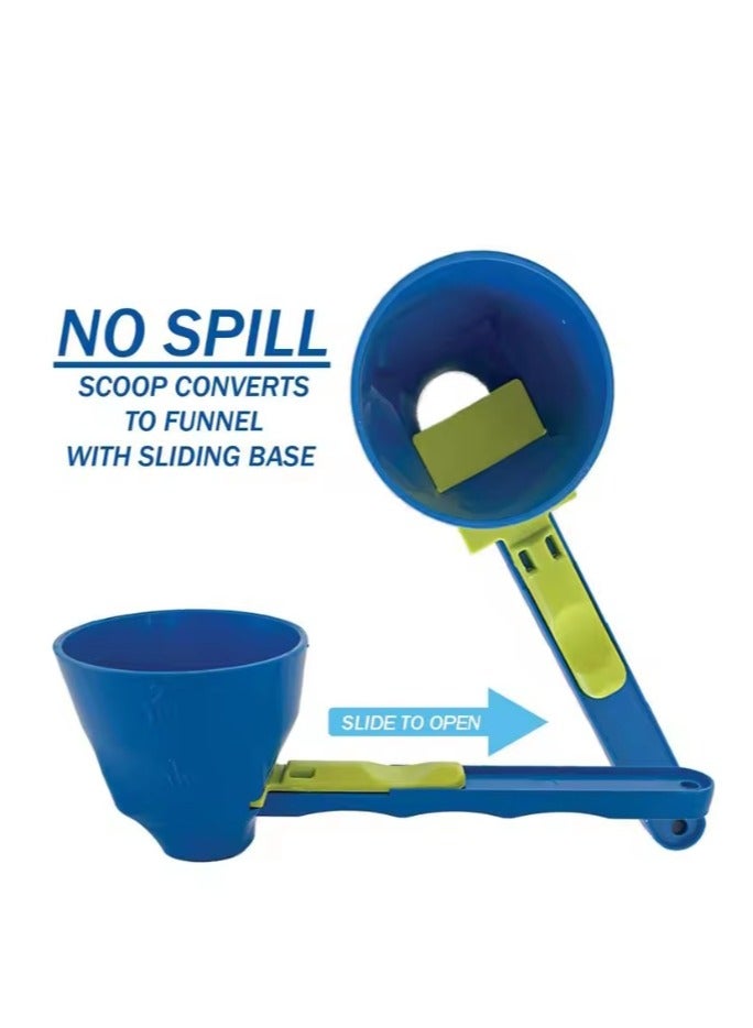 Adjustable Measuring Spoon, Sliding Scale for Accurate Measurements, Portion Control Scoop  - Image 5