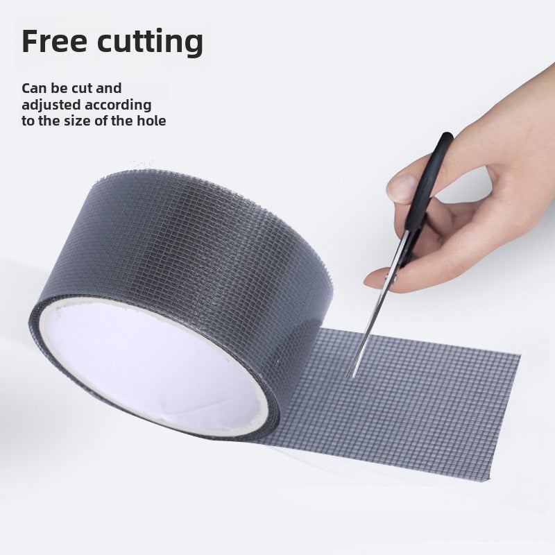 Mosquito Net Repair Patch Adhesive Transparent Tape Black 5cm*2m - Image 4