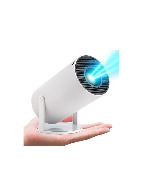 Mini Projector,HY300 Portable Projector,4K/200 ANSI Projector with 2.4/5G WiFi and Bluetooth
