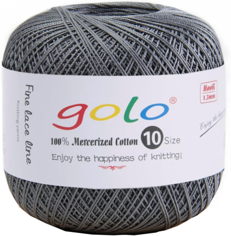 Golo Crochet Thread Crochet Yarn for Crocheting Cotton Yarn for Hand Knitting 517 - Image 1