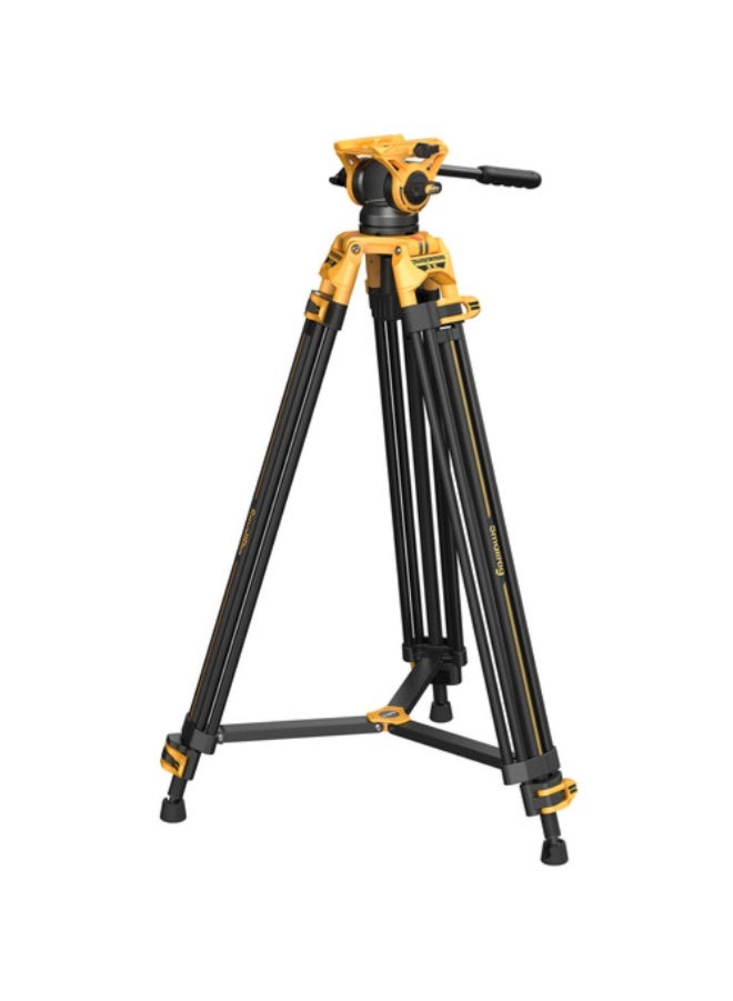 SmallRig Heavy-Duty Fluid Head Tripod AD-01（BumbleBee Edition）5523 - Image 1