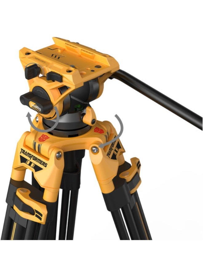 SmallRig Heavy-Duty Fluid Head Tripod AD-01（BumbleBee Edition）5523 - Image 5