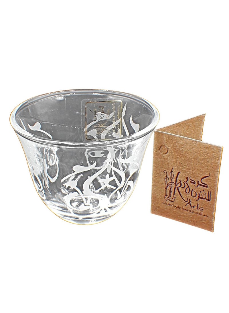 كودو آرتس طقم فناجين قهوة عربي 6 قطع - Image 3