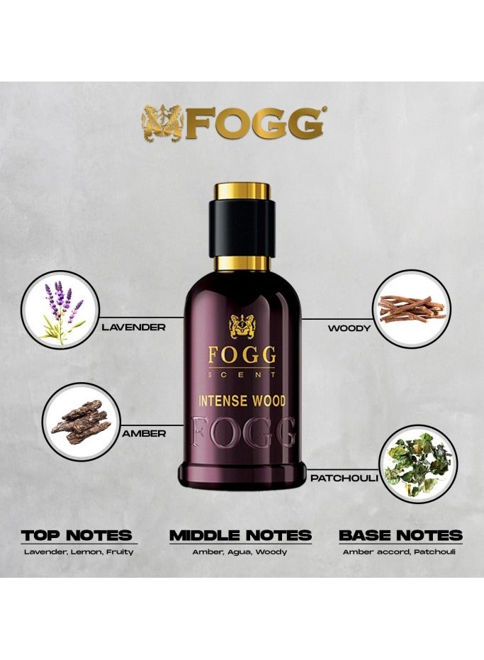 FOGG Scent Intense Wood For Men Eau De Parfum 50ml - Image 2