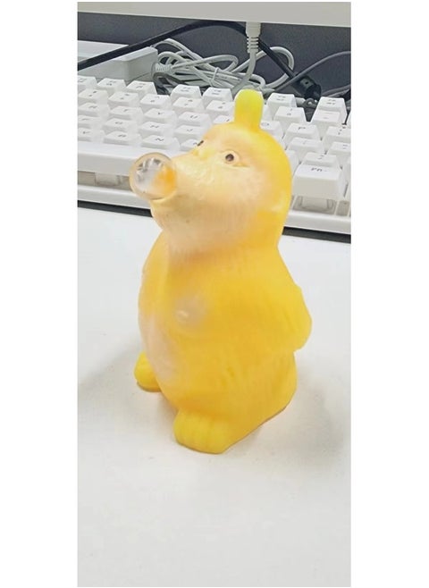 Rubber Bubble Pop Fidget Toy - Cute Beaver Keychain