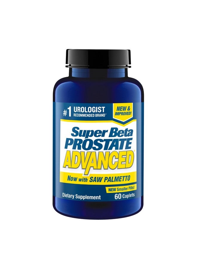 SUPER BETA PROSTATE سوبر بيتا بروستات متقدم مع ساو بالميتو - مكملات صحة البروستاتا للرجال، دعم المثانة والمسالك البولية مع بيتا-سيتوستيرول، ريشي، ساو بالميتو، فيتامين د، أكسيد الزنك، سيلينيوم - 60 حبة - Image 1