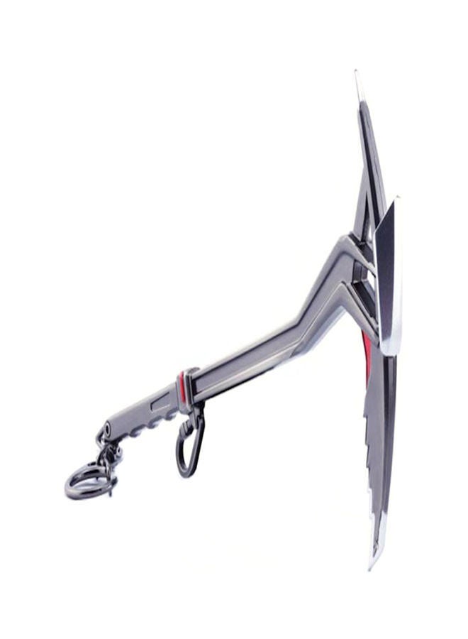 NIBEMINENT Fortnite Ghost Pick Alloy Weapons Key Chain