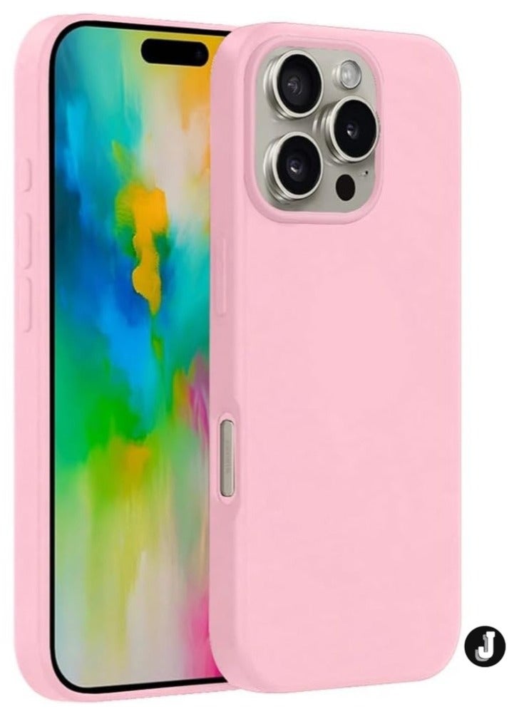 JAJEEK "NEW Liquid Silicone Case for iPhone 16 Pro Max - Ultra Slim Design, Soft Anti-Scratch Microfiber Lining & Drop Protection" - Image 1