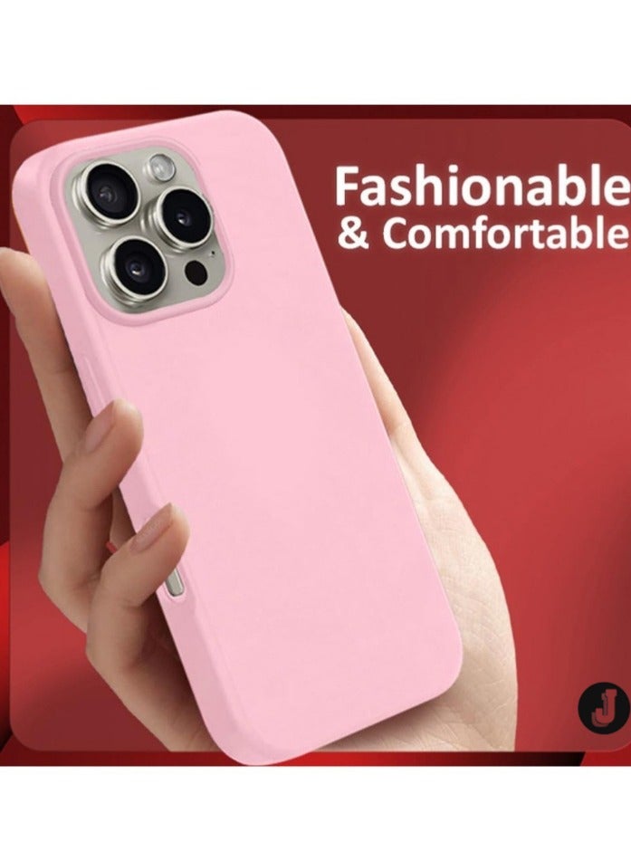 JAJEEK "NEW Liquid Silicone Case for iPhone 16 Pro Max - Ultra Slim Design, Soft Anti-Scratch Microfiber Lining & Drop Protection" - Image 4