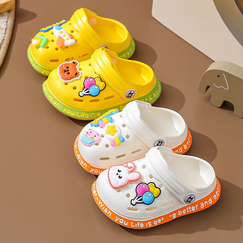 Eva Children'S Slippers Summer Indoor Non-Slip Factory Soft Baby Boys' Hole Shoes Closed Toe Baby Girls' Sandals - Image 3