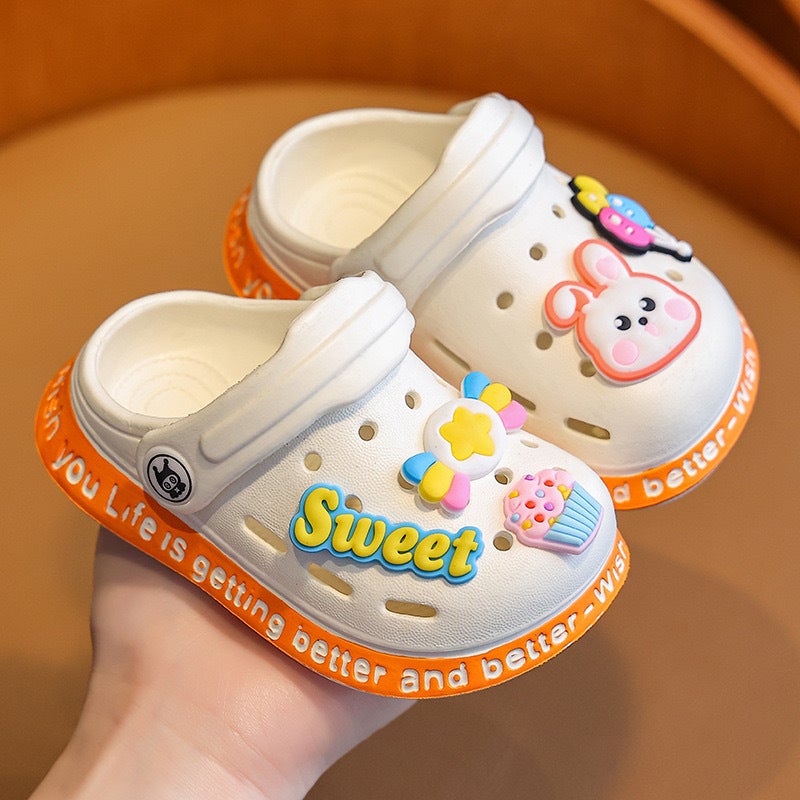 Eva Children'S Slippers Summer Indoor Non-Slip Factory Soft Baby Boys' Hole Shoes Closed Toe Baby Girls' Sandals - Image 2