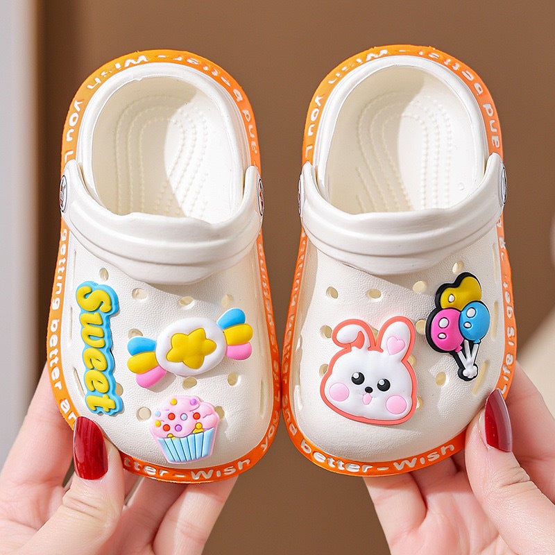 Eva Children'S Slippers Summer Indoor Non-Slip Factory Soft Baby Boys' Hole Shoes Closed Toe Baby Girls' Sandals - Image 4