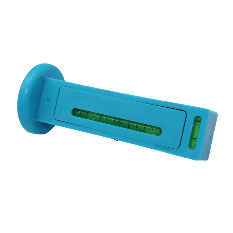 Adjustable Magnetic Gauge Tool: Blue, -5 To 5 Degrees Leveling Adjustment - Easy To Read & Operate, Magnetic Camber Castor Strut Wheel For Wheel Hub Brake Disc Alignment Checking - Image 2