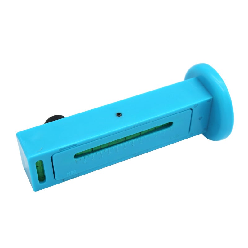 Adjustable Magnetic Gauge Tool: Blue, -5 To 5 Degrees Leveling Adjustment - Easy To Read & Operate, Magnetic Camber Castor Strut Wheel For Wheel Hub Brake Disc Alignment Checking - Image 5