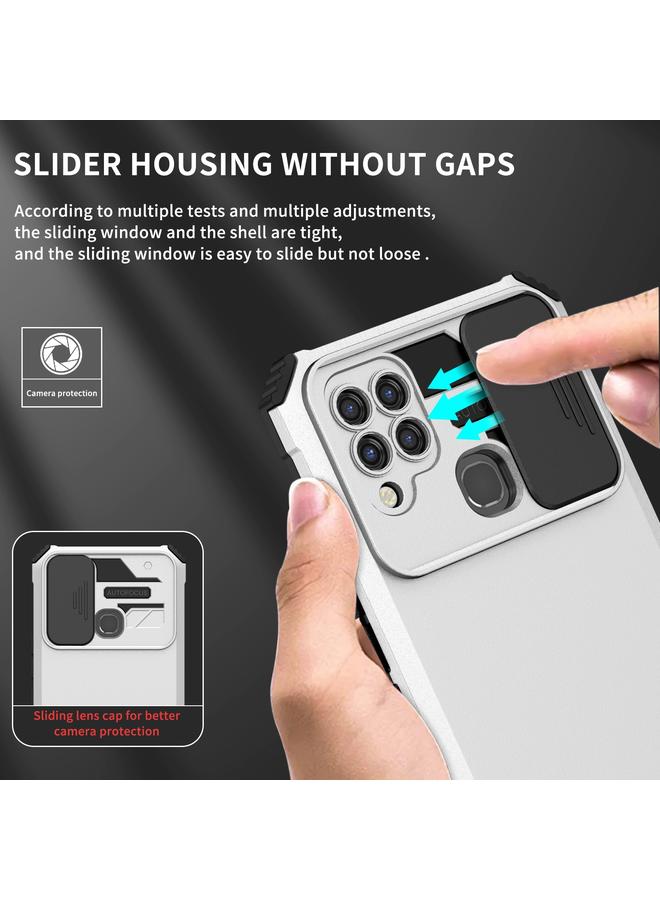 إيروريكس جراب لهاتف Infinix Hot 10s مع حامل مجسم وغطاء منزلق للكاميرا - Image 4