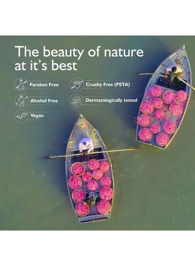 Dabur دابور جلاباري منظف وجه ببتلات الورد - 400 مل (100 مل*4) | منظف لطيف لجميع أنواع البشرة | بشرة نظيفة ومتوازنة ومُرطبة - Image 3