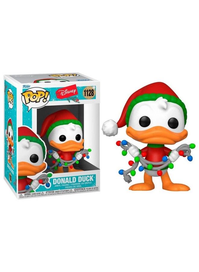 Funko Pop Pop! Disney: Holiday 2021 Donald Duck 57747 Multicolor One Size - Image 1