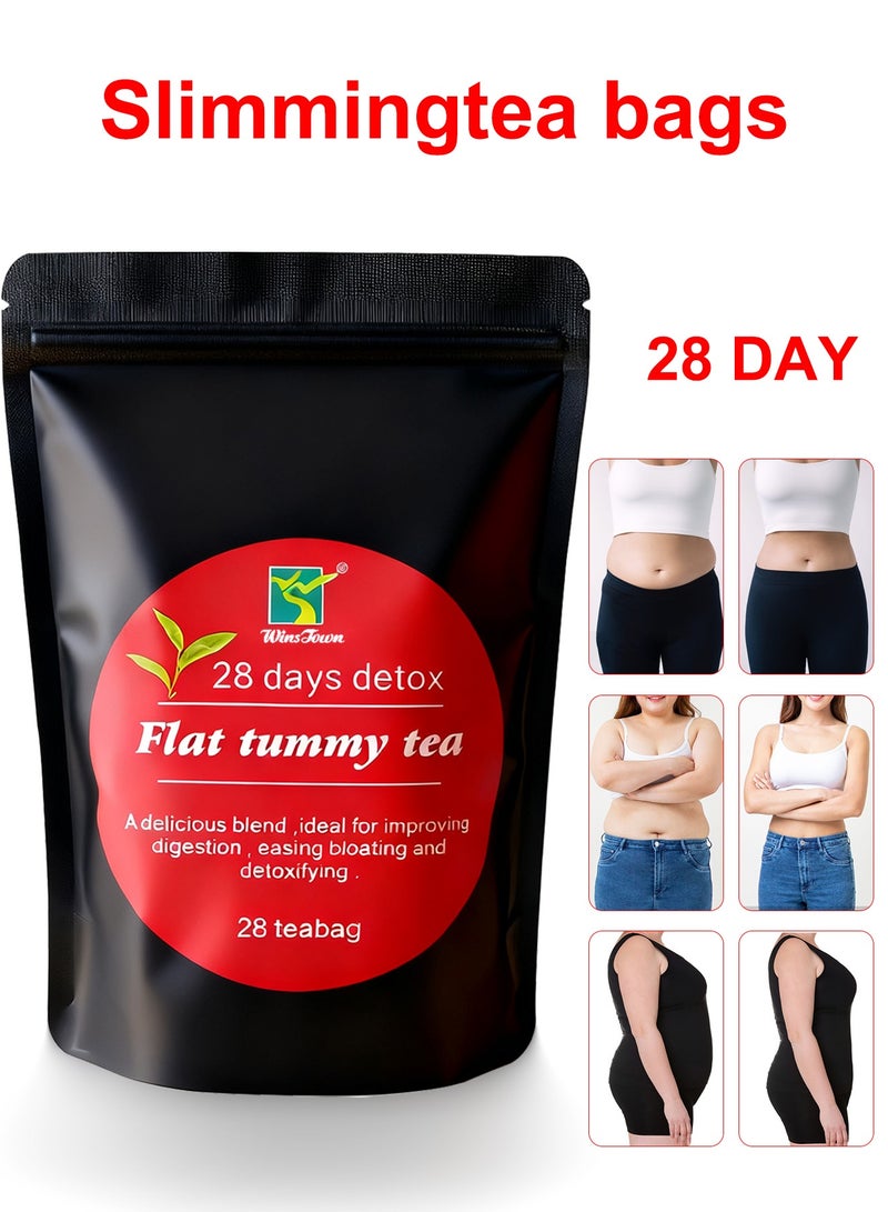 Winstown 28-Day Organic Weight Loss Tea: Promotes Fat Digestion And Absorption, Aids Bowel Movement, Supports Stomach Health, Helps Digestion, Reduces Accumulation of Abdominal Fat - Image 5