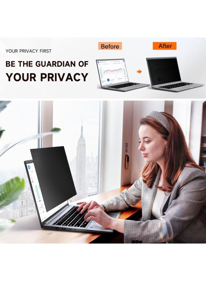 Privacy Screen Protector for 16 Inch 16:10 Aspect Ratio Screen Anti-Spy, Anti-Glare, Anti-Blue Light Protection, Enhanced Screen Clarity & Scratch Guard - Image 5