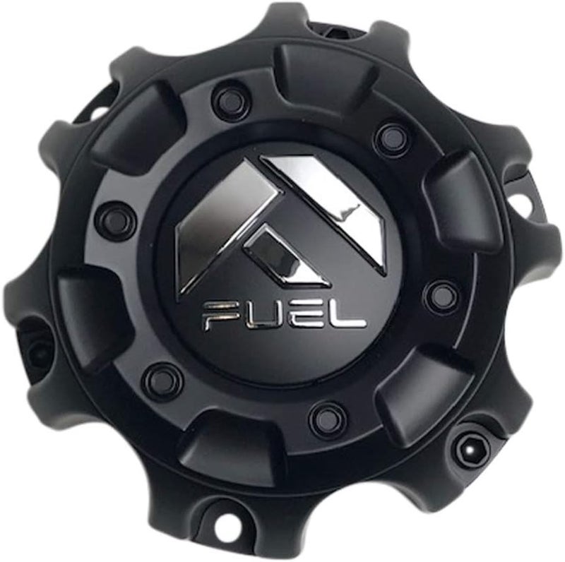 Fuel Offroad غطاء مركز ماتي أسود لإطارات فويل أوف رود 1001-58B 1000-65B - Image 1