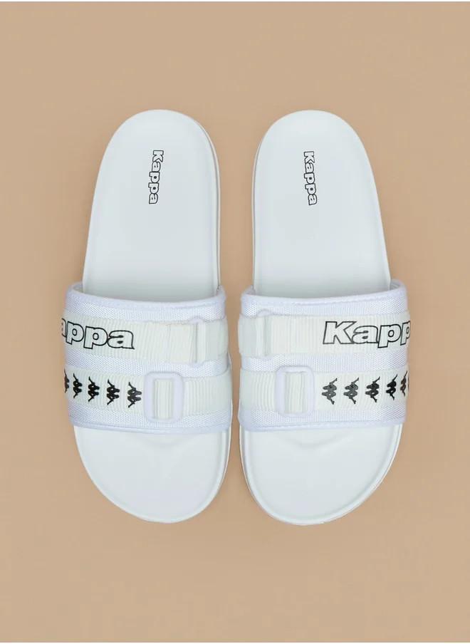 Kappa Men's Logo Detail Slides