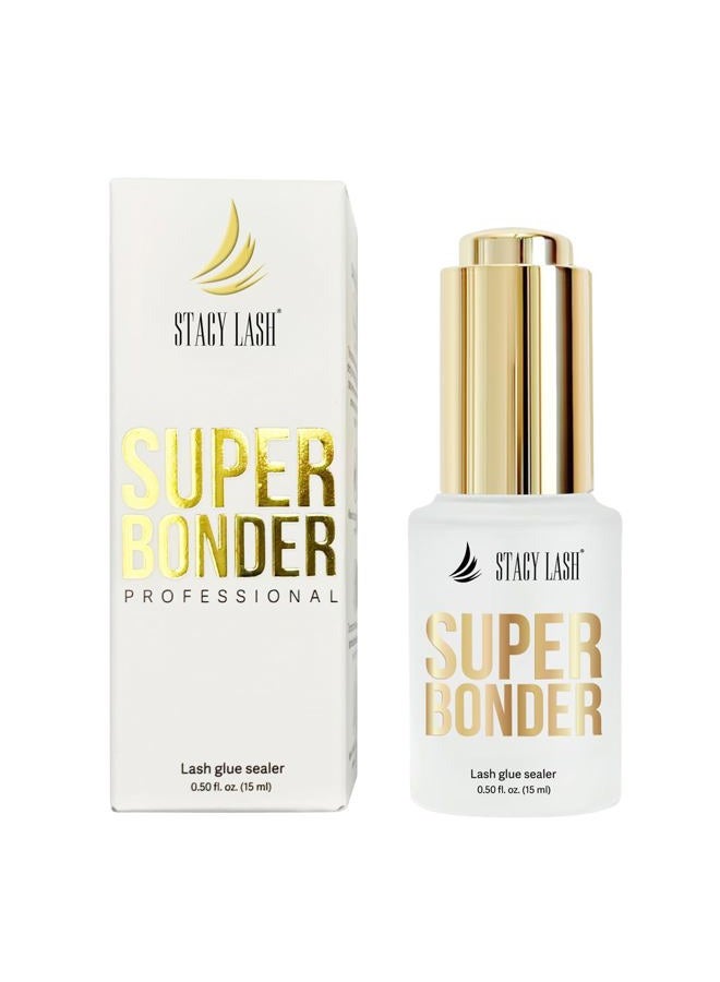 Stacy Lash لاصق سوبر بوندر لتمديد الرموش من ستايسي لاش/لاصق رموش بخار/مكمل برايمر تمديد الرموش/لاصق لتمديد الرموش الفردية من المنك/إمدادات تمديد الرموش - Image 1