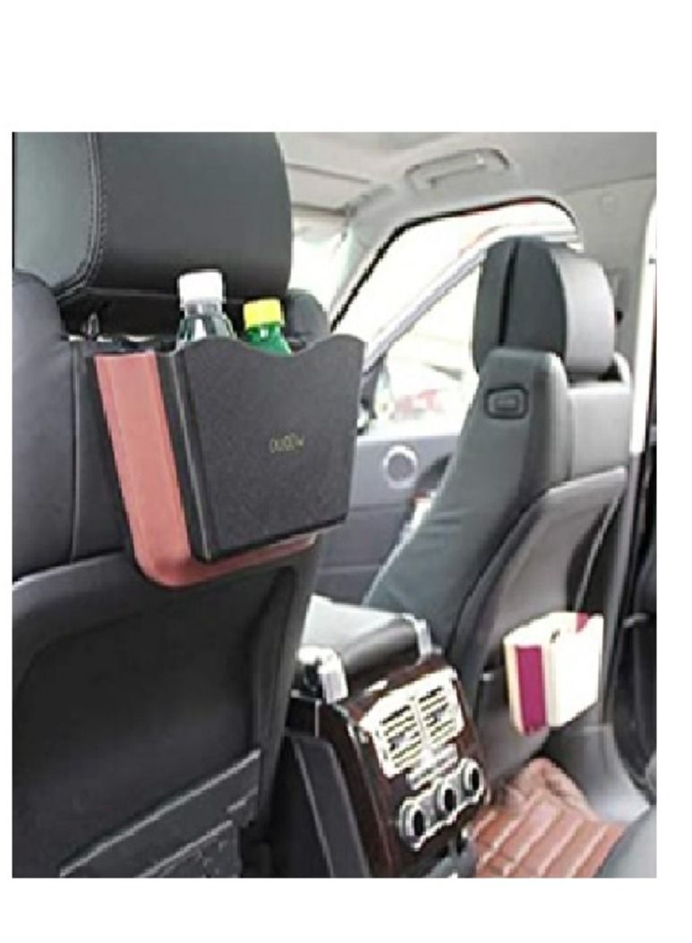Garbage Cans Car Fold Multi Purpose using Home Trash Can Suspension  Back Storage Box Folding Black