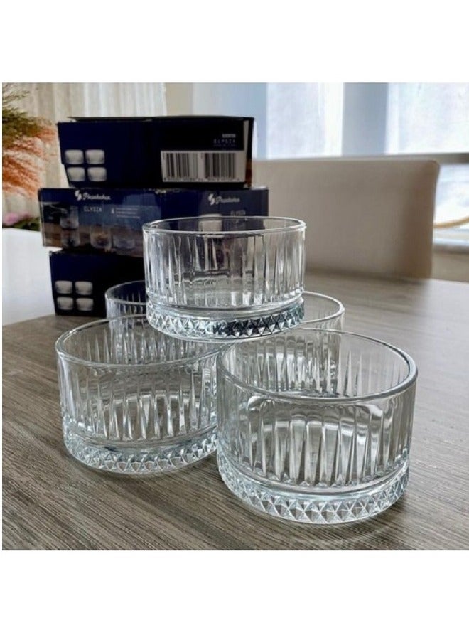 Pasabahce 4-Piece Elysia Bowl Set Clear 235 ml Clear - Image 3