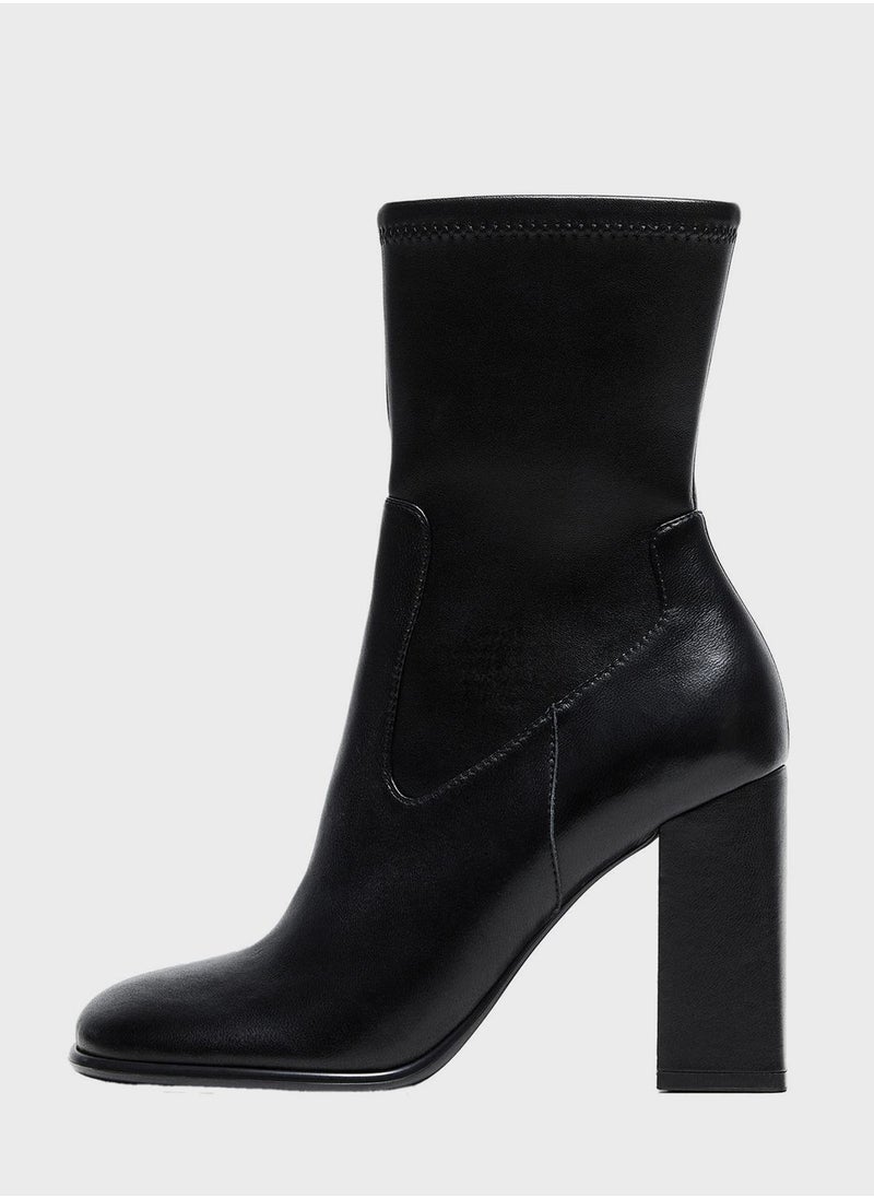 MANGO - Veleta Ankle Boots - Image 1