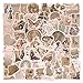 Eoaod 200Pcs Vintage Stickers Aesthetic Scrapbook Stickers for Water Bottle Notebook Junk Journaling Waterproof Vinyl for Kids Teenagers Adults - Image 3