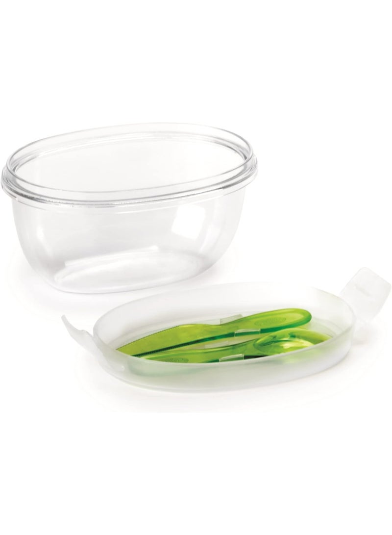 Snips Kiwi Fruit Keeper, Transparent | Fridge Storage Container for Cut Kiwi | BPA-Free Airtight Fruit Saver Box | Keeps Fruits Fresh Longer | Reusable Kitchen Storage - Image 4