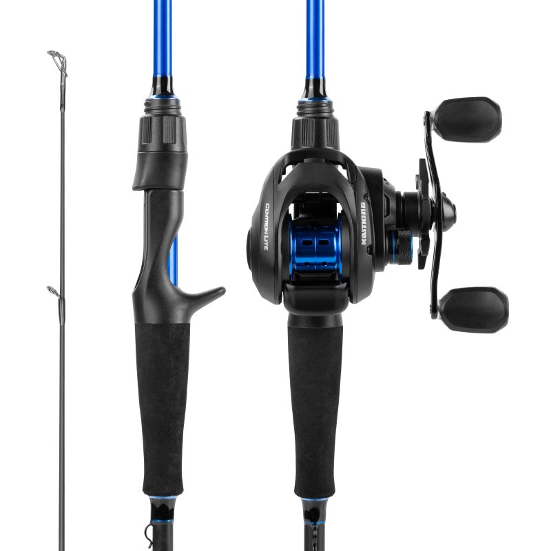 KastKing Centron Casting Combo,6ft 6in, Medium Right -2000 Reel Back - Image 1