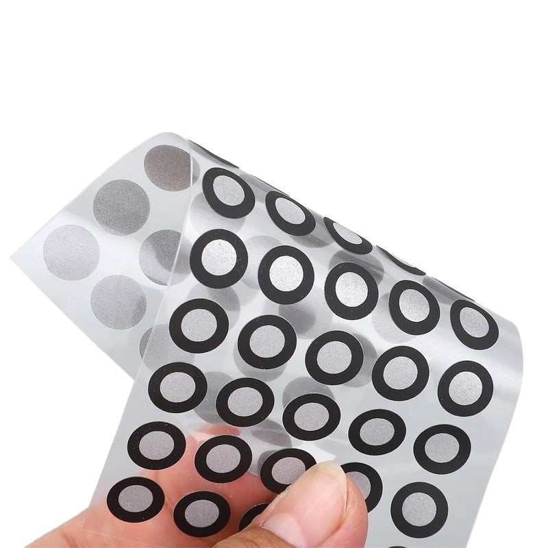 3D Scanner, 10pcs 3D Scanner Marking Tracking Points 6mm/10mm Scan Stickers for Mechanical Diffuse Reflection Reference,for Precise Optical Tracking - Image 2