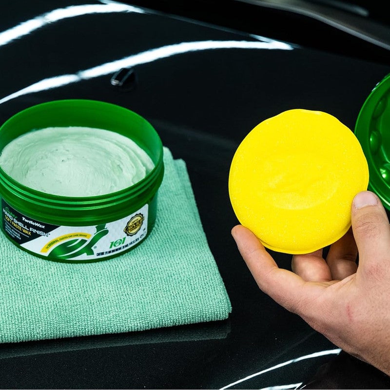 TurtleWax 5 Pieces Turtle Wax Super Hard Shell Finish Paste Wax Combo Pack – Long-Lasting Carnauba Protection, Deep Gloss Shine, Water Beading, Scratch Resistance – Multi-Pack Car Polish for All Vehicle Finishes. - Image 2
