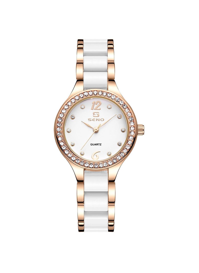 SENO - Fashion Quartz Womens Watches, Waterproof Women's Quartz Watch, Easy to Read Watch Fashion Watch Best Gift for Your Friend and Families - Image 1