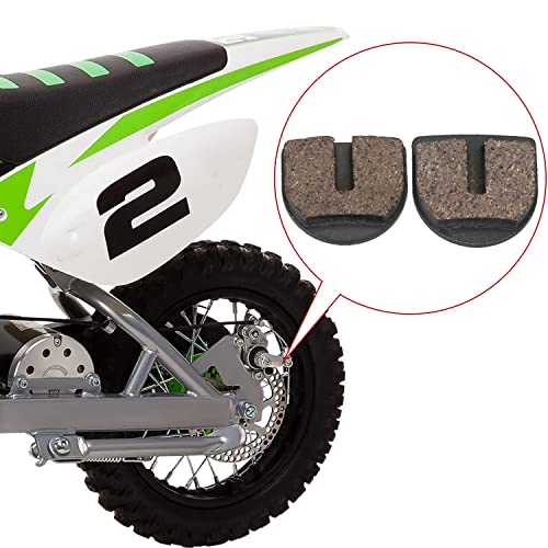 GREHUA وسادات فرامل قرصية مدورة GREHUA أمامية وخلفية متوافقة مع Razor MX500 MX650 SX500 Dirt Rocket McGrath RSF650 دراجة شارع رباعية 500 ATV 4 Wheeler Motovox E500S سكوتر كهربائي قطع غيار Pocket Mod عبوة 2 - Image 3