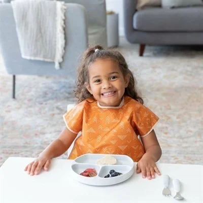 بمبكنز Short Sleeve Apron (Ages 1-3) - Grounded