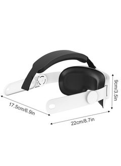XICEN Adjustable Replacement Head Strap for Meta/Oculus Quest 3 Durable Headstrap Ergonomic Headband VR Accessories Enhanced Comfort and Reduce Facial Pressure  - Image 2