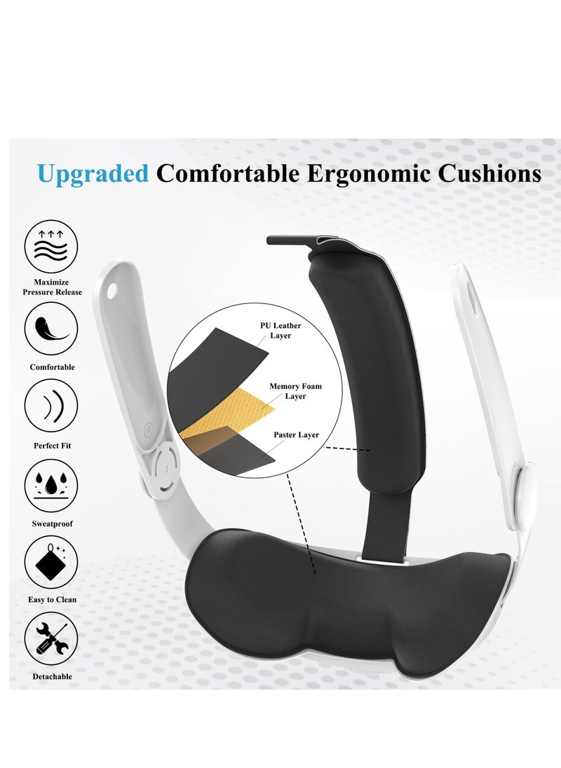 XICEN Adjustable Replacement Head Strap for Meta/Oculus Quest 3 Durable Headstrap Ergonomic Headband VR Accessories Enhanced Comfort and Reduce Facial Pressure  - Image 5