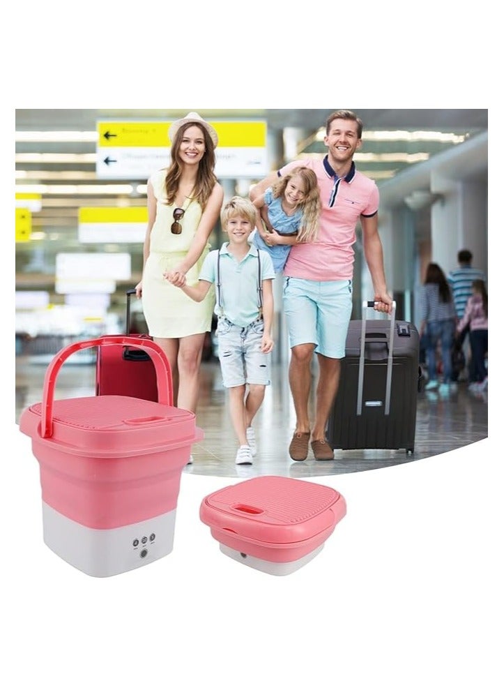 Portal AE Mini Foldable Washer and Dryer Set (1 pcs) pink - Image 5