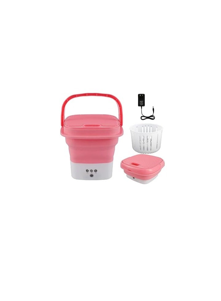 Portal AE Mini Foldable Washer and Dryer Set (1 pcs) pink - Image 1