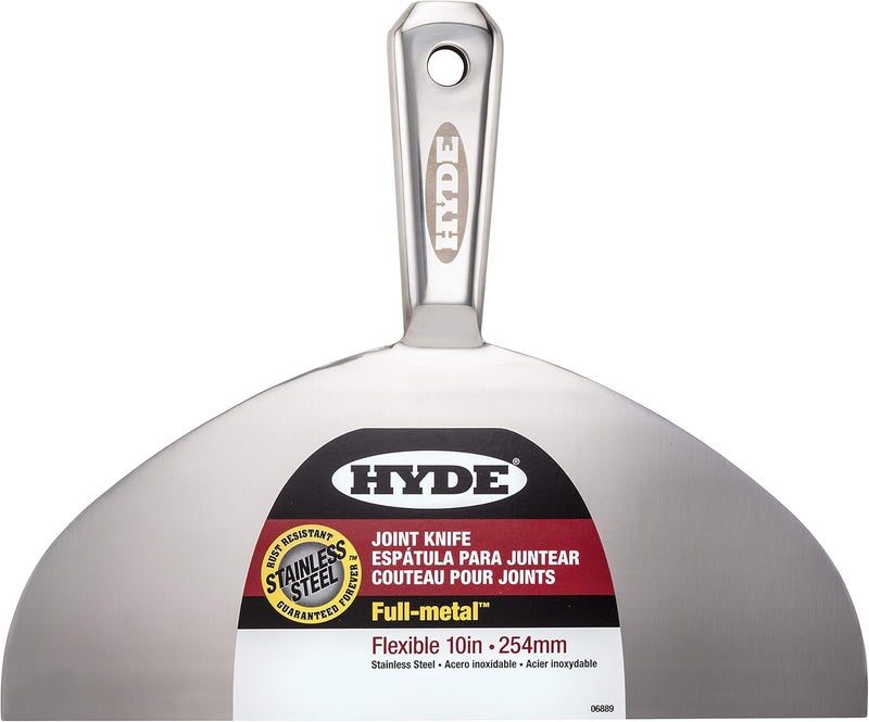 Hyde 06889 Full Metal Joint Knife, 10-inch, Stainless Steel - Image 1