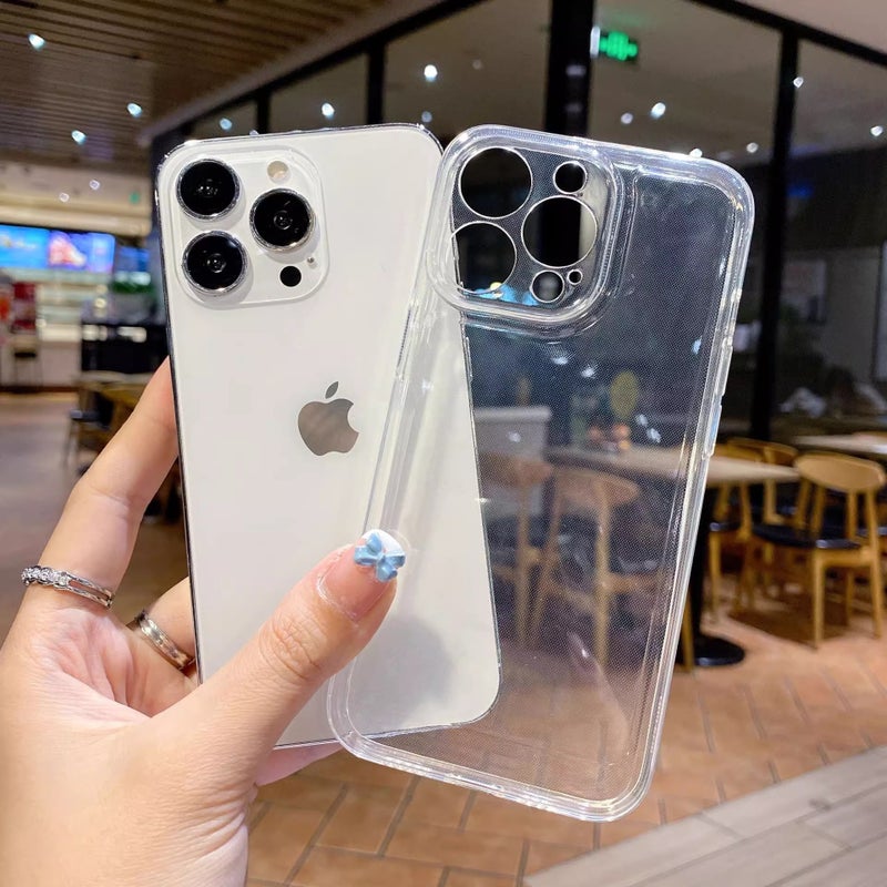 Transparent Silicone Phone Case for iPhone - Image 2
