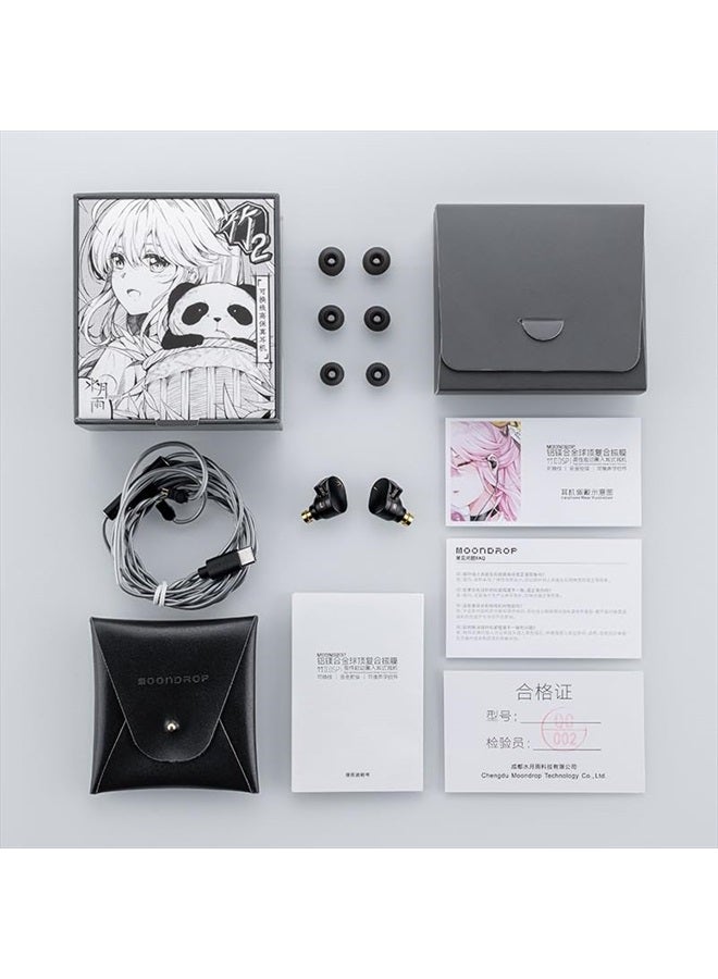 Moondrop CHU II DSP Headphones High Performance Dynamic Driver USB-C in-Ear Monitors Type-C with Microphone Earphone - Image 4