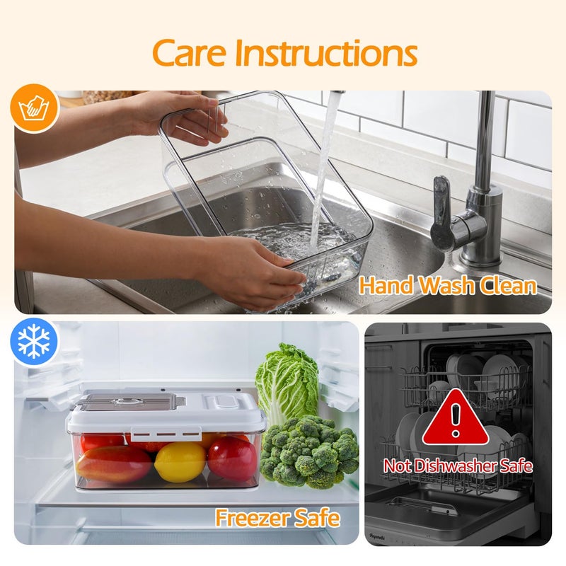Dynta Bread Box for Homemade Bread for Kitchen Counter Airtight, Time Recording Bread Storage Container with Lid, Bread Keeper for Toast, Bagel, Donut and Cookies, 2 Pack - Image 2
