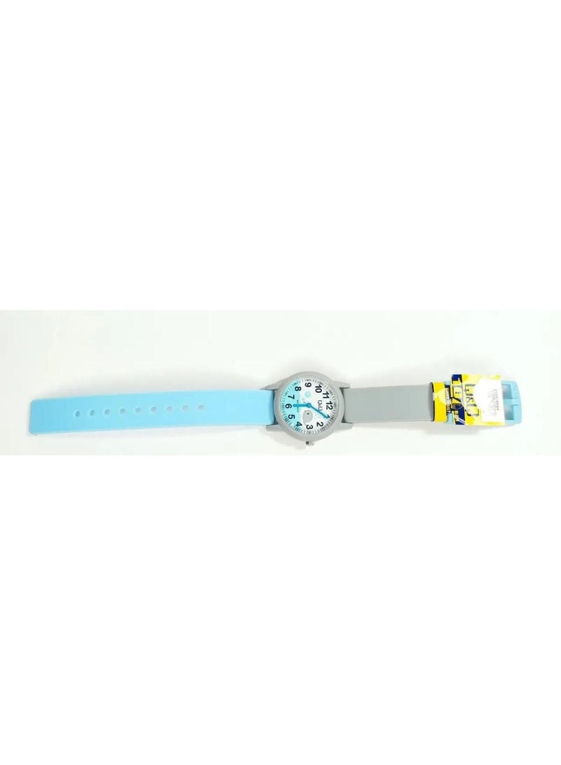 Q&Q Kids Unisex Analog Quartz Watch Grey Blue VS49J006Y - Image 3