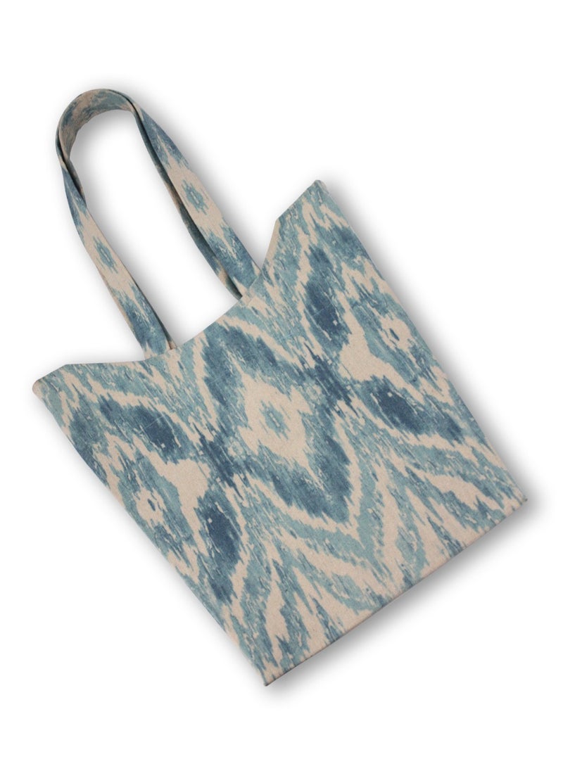 Gharibo Bags casual printed linen tote bag w230013a  - Image 2