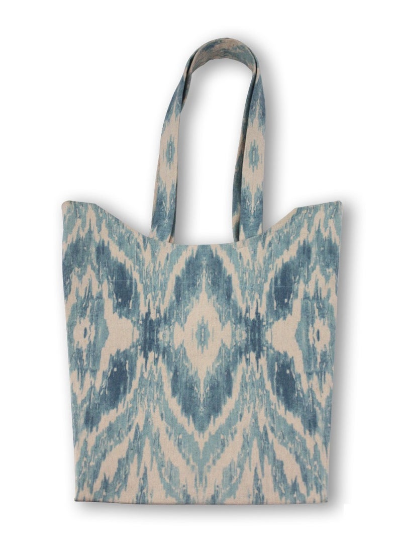 Gharibo Bags casual printed linen tote bag w230013a  - Image 1